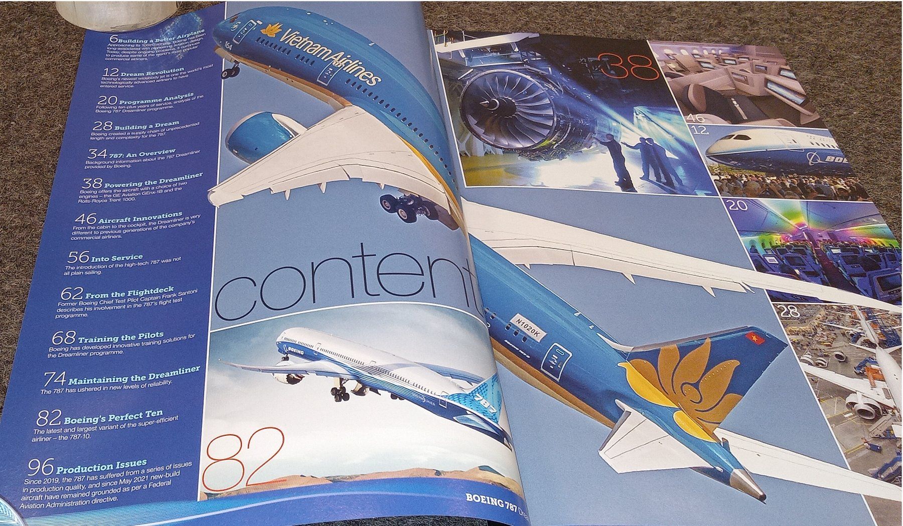Zeitschriften & Magazine: BOEING 787 - UPDATED ISSUE 2022 - Key Publishing UK – Gebraucht aus Hätzingen von memory-lane 2