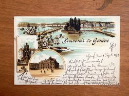Litho. Souvenir de Genève, ZNr. 60B, Top