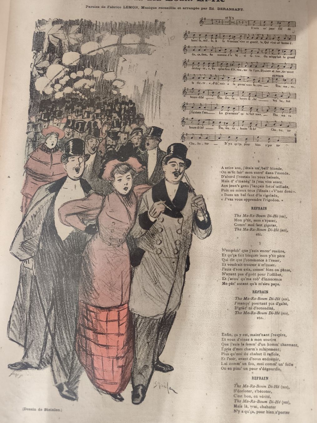 Incisioni: Lot 9 gravures d'époque  - Steinlen – Usato da Prilly venduto da jor_x27s 1