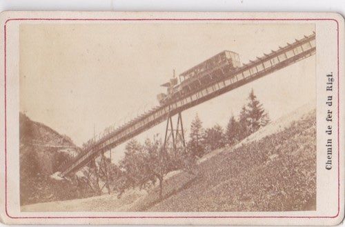 Ansichtskarten: Rigi Kulm SZ Rigibahn Standseilbahn Bahn – Gebraucht aus Biasca von Blenio71