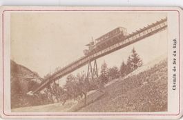 Rigi Kulm SZ Rigibahn Standseilbahn Bahn