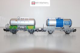 Liliput L240140 2er Set SBB CFF FFS Kesselwagen DC H0 mitOVP