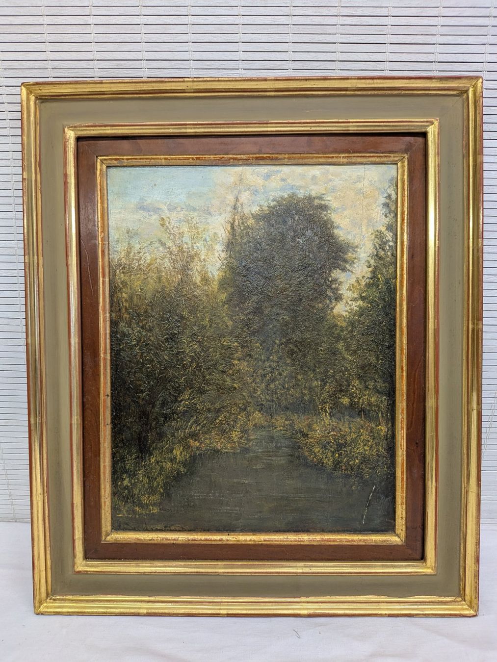 Dipinti: Antikes Gemälde Emile Charles Lambinet 1815-1877 – Usato da Emmen venduto da magelan 1