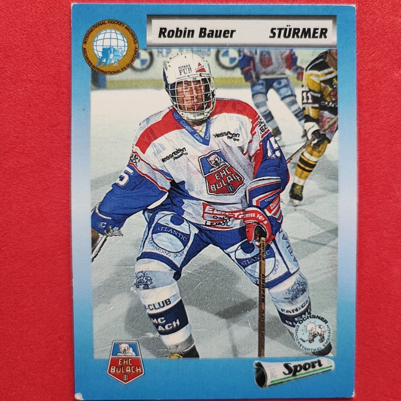 Carte collezionabili: Robin Bauer - EHC BÜLACH - 1993/94 – Usato da Dübendorf venduto da kb86_MOVIE