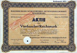 Magdeburger Mühlenwerke AG, Magdeburg - 1928