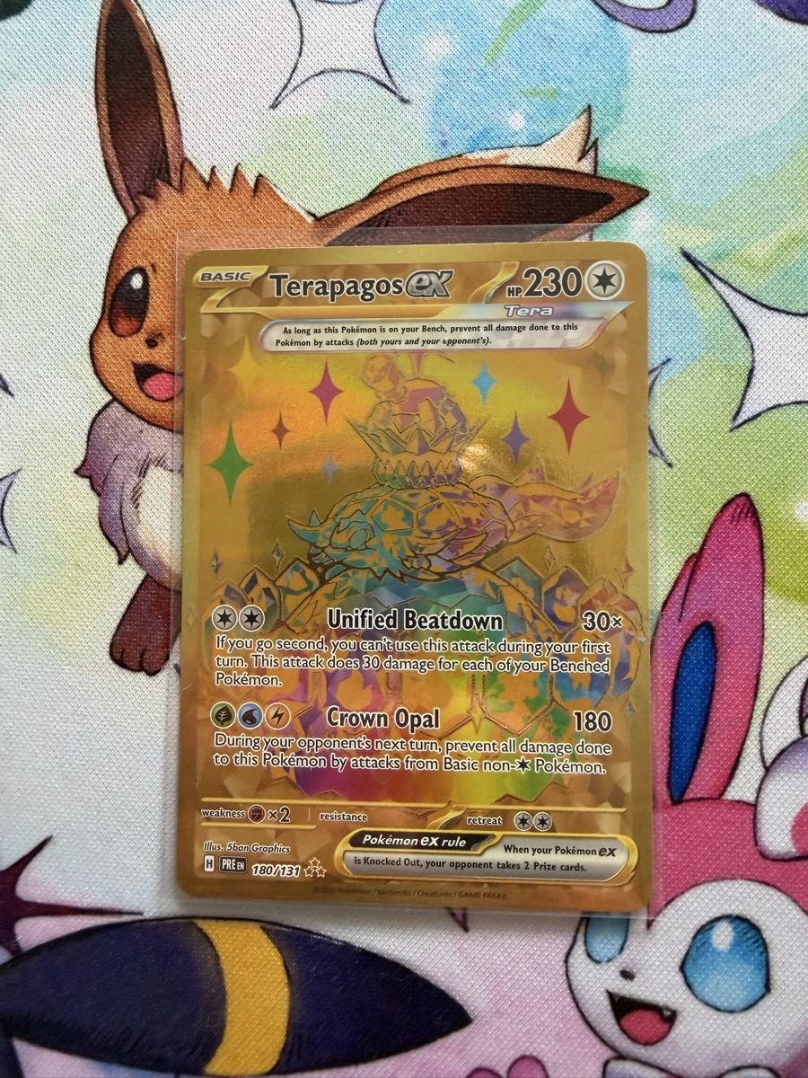 Pokémon Carte collezionabili: Pokemon Terapagos EX 180/131 PRE  – Usato da Grindelwald venduto da TSG-G-Town