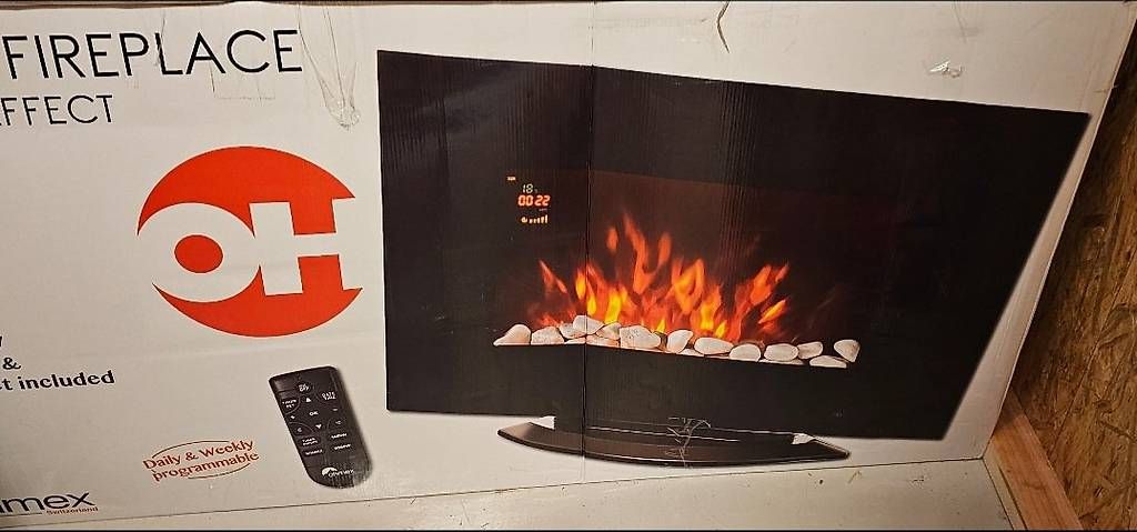 Cheminée: Cheminee Electrique Neuve – D'occasion à Nax par mojy 3
