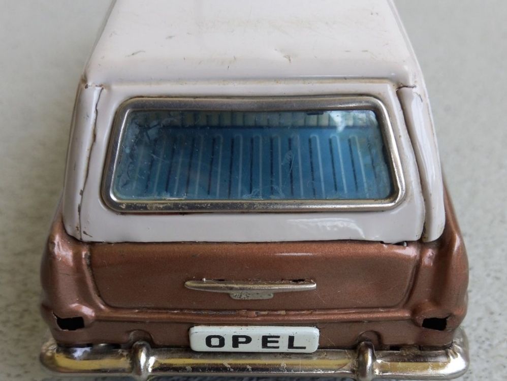 JOUET TOLE OPEL REKORD NK TOYS Made In Korea 1/24 EUR