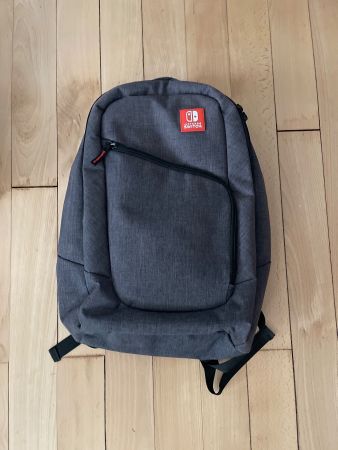 Nintendo Switch Rucksack, Backpack, Schulrucksack grau