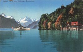 Rütli (UR) – Vierwaldstättersee mit dem Bristenstock