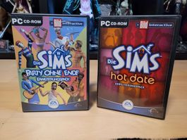 Die Sims Party ohne Ende & Hot Date Erweiterungspacks