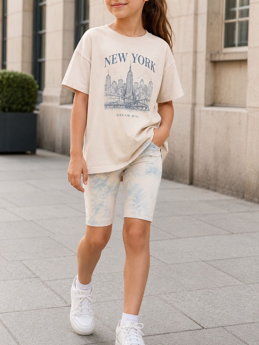 Manor Collants & Leggings: SHORT CYCLISTE TIE-DYE POUR FILLE – Neuf (Voir description) à Lausanne par mar_6snp