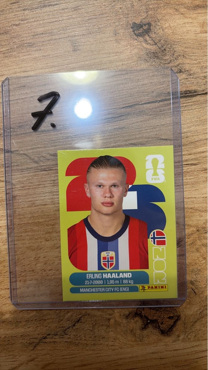 Panini Carte collezionabili: Panini Karte Erling Haaland #7 – Nuovo (secondo la descrizione) da Kriens venduto da Bertan117