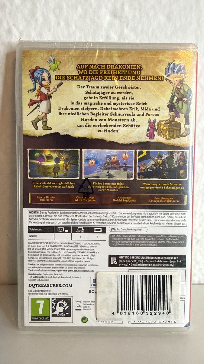 Nintendo Spiele: Dragon Quest Treasures - Nintendo Switch - BRAND NEW! – Neu und originalverpackt aus Ehrendingen von bubulence 1