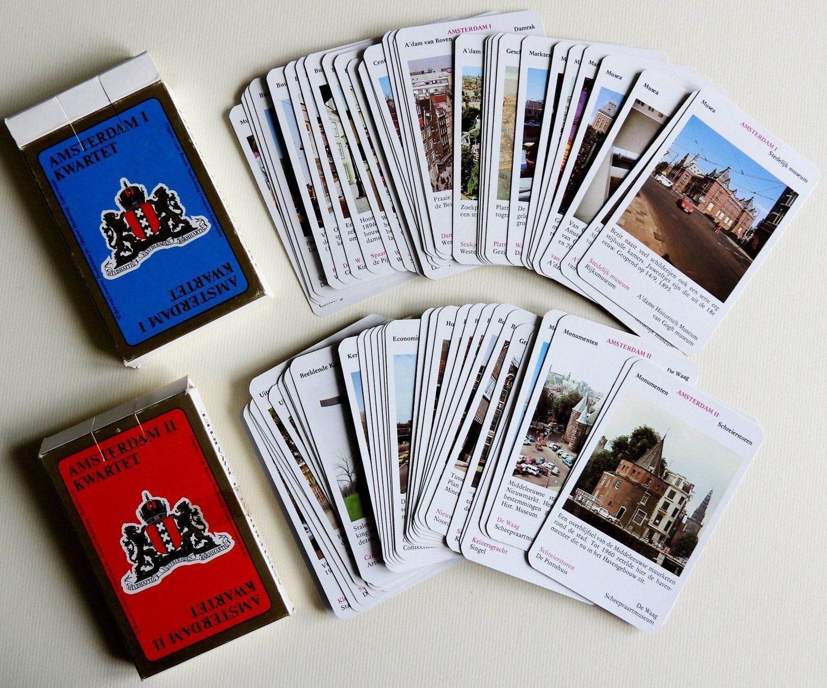 Giochi: 2 Quartettspiele Fotos Amsterdam – Usato da Bürglen venduto da holarctic