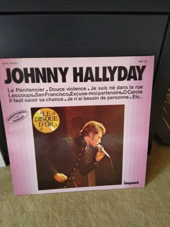 Dischi in vinile: LP Sammlung JOHNNY HALLYDAY – Usato da Hinwil venduto da liliane2011 3