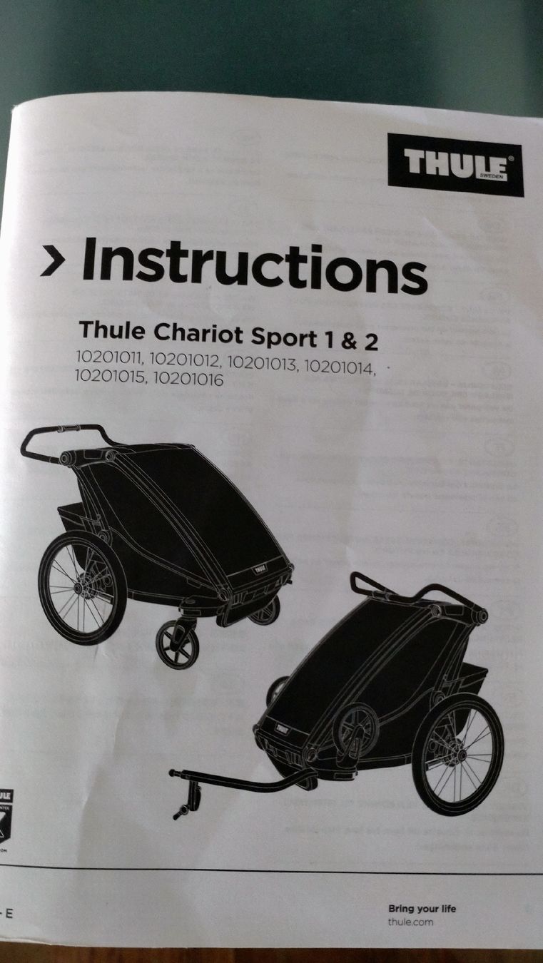 Thule Anhänger: Thule Chariot 1 Sport – Gebraucht aus Opfikon von Andee_s 5