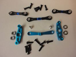Tamiya TT02 Alu-Tuning Teile Set 1:10, Neu!