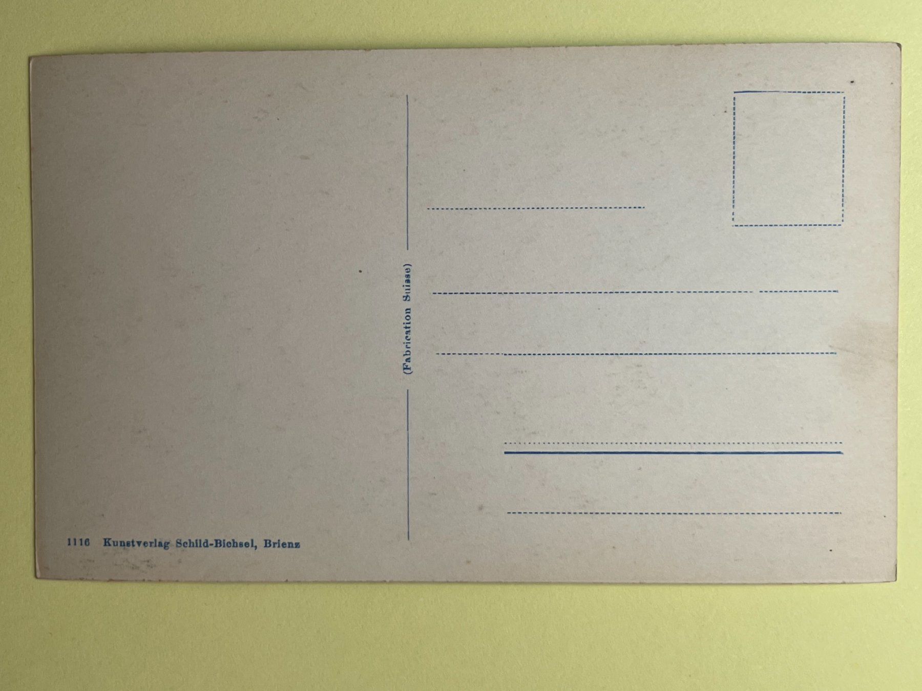 Cartoline postali: Unterseen - Kirche – Usato da Steg VS venduto da danwer74 1