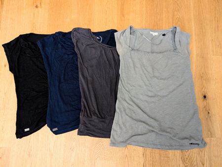 4 Damen Tops Bundle Gr. S–M | Billabong, Regatta & Basics