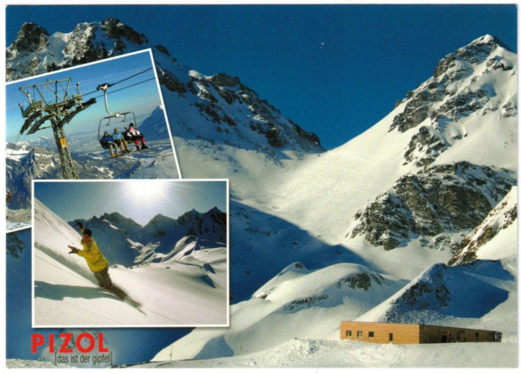 Ansichtskarten: Wangs - 3 Bild AK Pizol – Gebraucht aus Binningen von Mountainrider