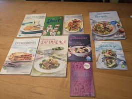 Kochbücher  Weight Watchers /Sattmacher Broschüren