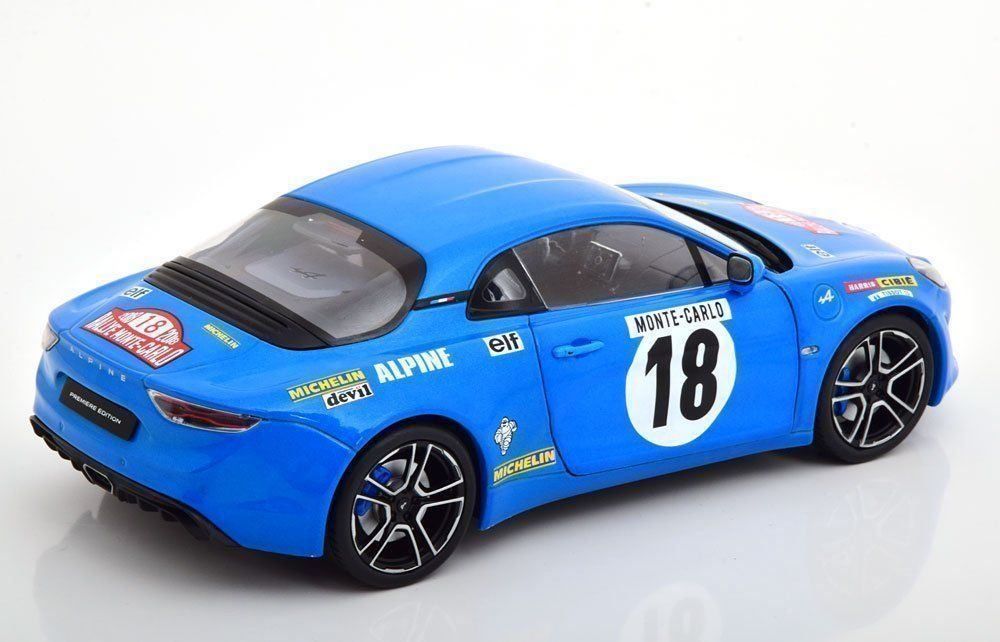 Alpine Modellini d'auto: ALPINE A110 #18 MONTE CARLO 2018 1:18 SOLIDO – Nuovo e nell'imballaggio originale da Suhr venduto da Moebelsiralfred 2