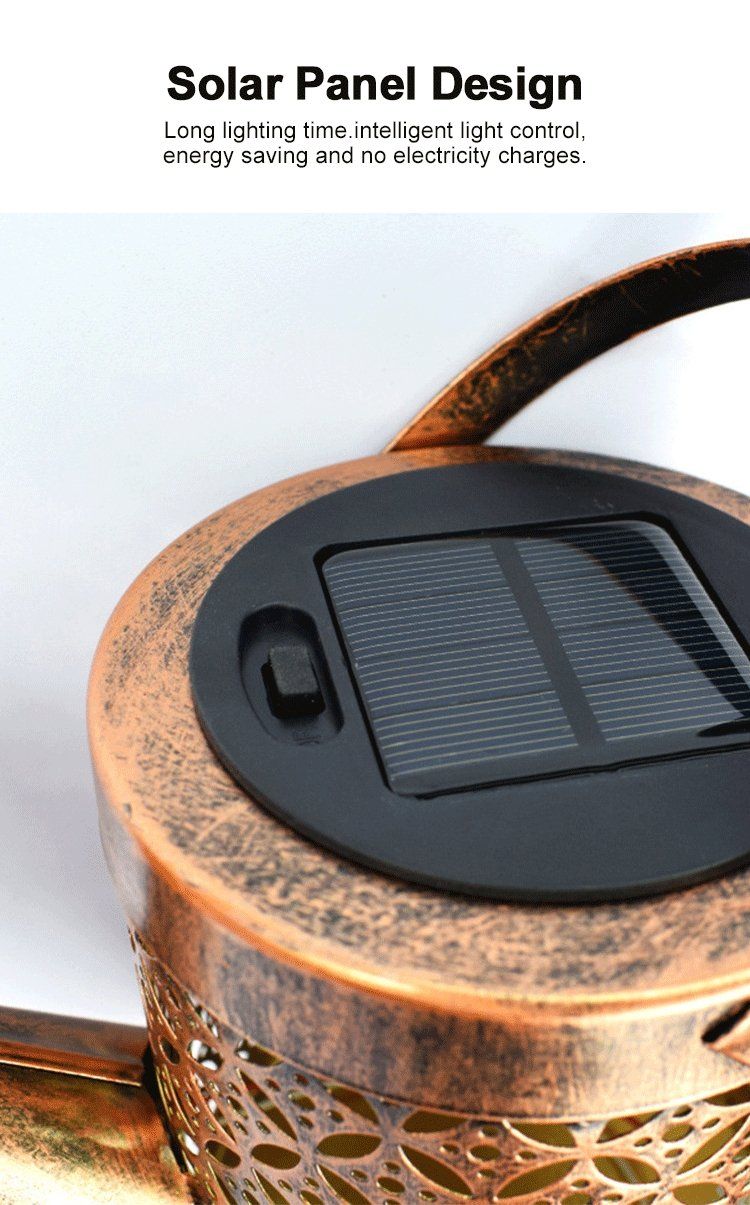 Dispositivi a energia solare: LED Solar Giesskanne mit Lichterkette – Nuovo e nell'imballaggio originale da Diepoldsau venduto da preisparadies-ch 7
