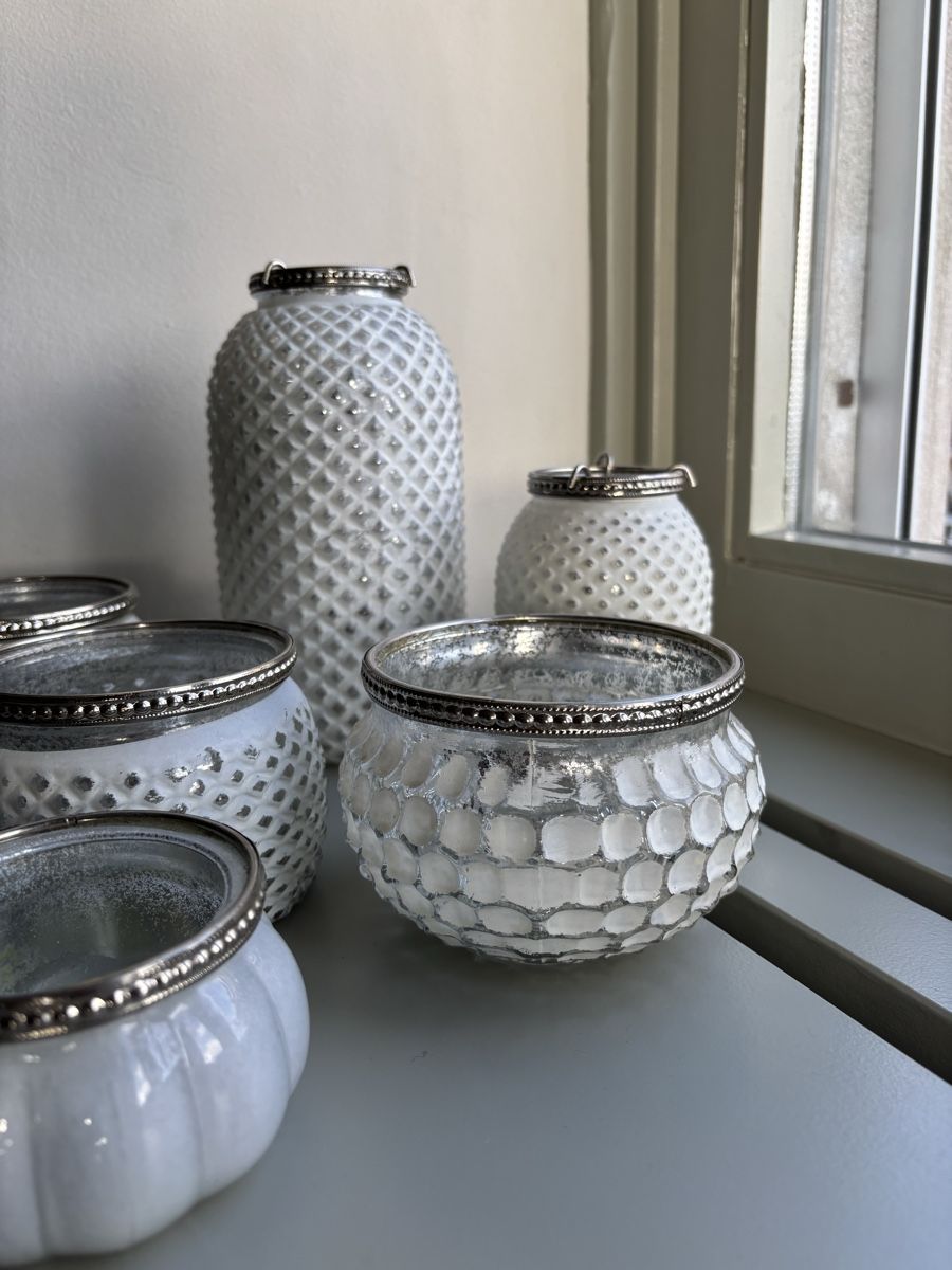 Portacandele: Kerzenständer 6er Set - Weiss – Usato da Teufen AR venduto da Alex2380 2