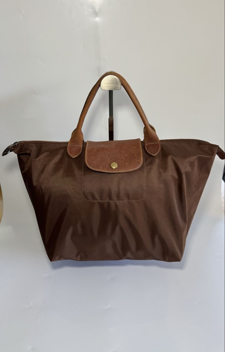 Longchamp Borse da donna: Longchamp tasche Le Pliage M Braun – Usato da Vionnaz venduto da b_f_d_r_g