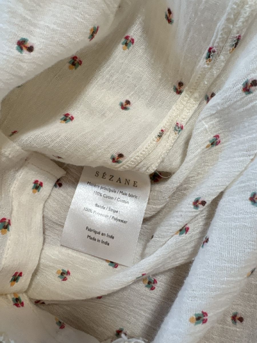 Sezane Chemisiers: Blouse Sézane 100% coton – D'occasion à Lausanne par Soins 3