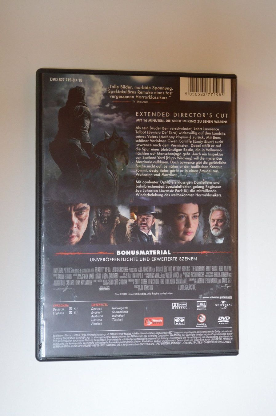 Tutti i DVDs: Wolfman – Usato da Amden venduto da Arven-Schmuck 1