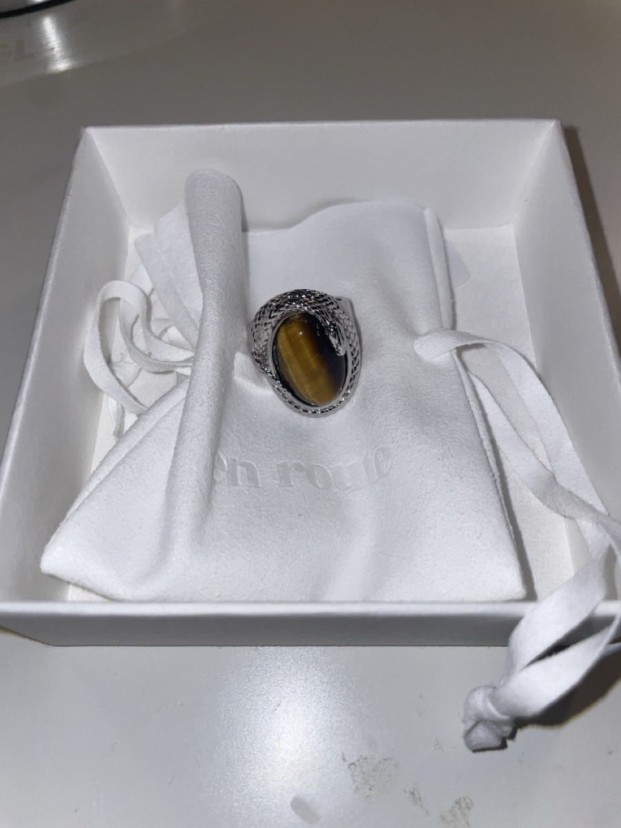 Ringe: Silberring mit Tigerauge-Stein – Neu und originalverpackt aus Zürich von kat_x8wt 2