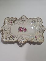 Rosenthal Molière Porzellan Servierplatte Rosen Golddekor Kr