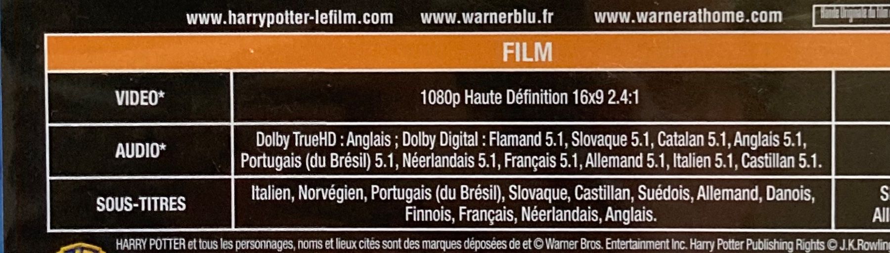 Tous les DVDs: Coffret Harry Potter Intégrale Collector DVD Blu-ray. – D'occasion à Bassecourt par CALUMET-X 5