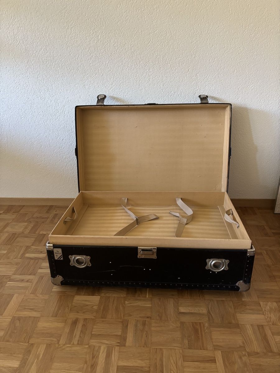 Cassapanche: Antiker Reisekoffer / Truhe – Usato da Bern venduto da agata89 5