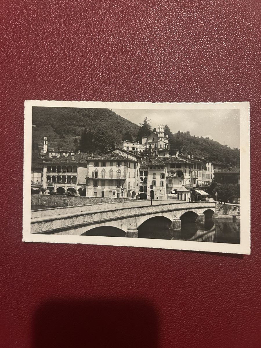 Ansichtskarten: Ponte Tresa 1954 – Gebraucht aus Breganzona von Milesbo