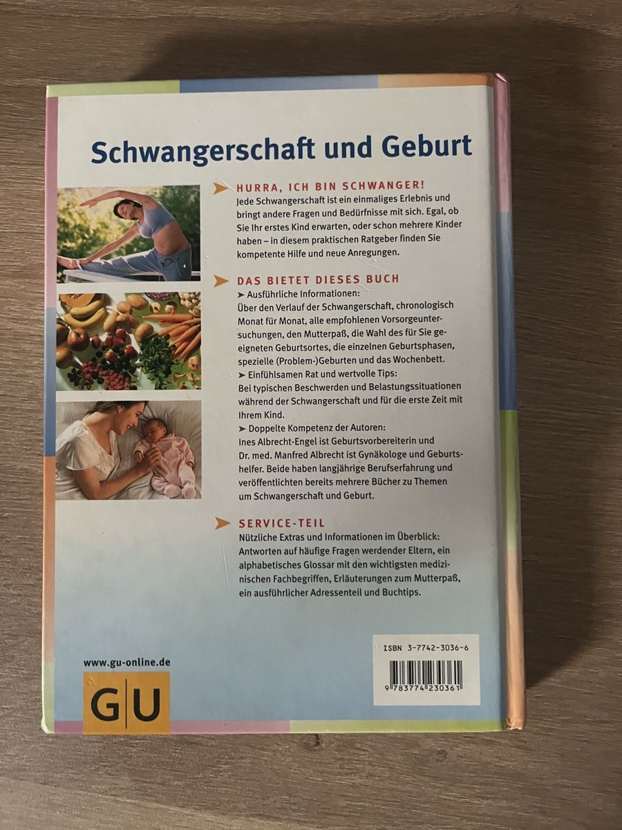 Libri: Schwangerschaft und Geburt – Usato da Embrach venduto da Laura2386 1