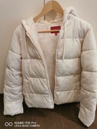 Guess Steppjacke offwhite, Gr. L neuwertig