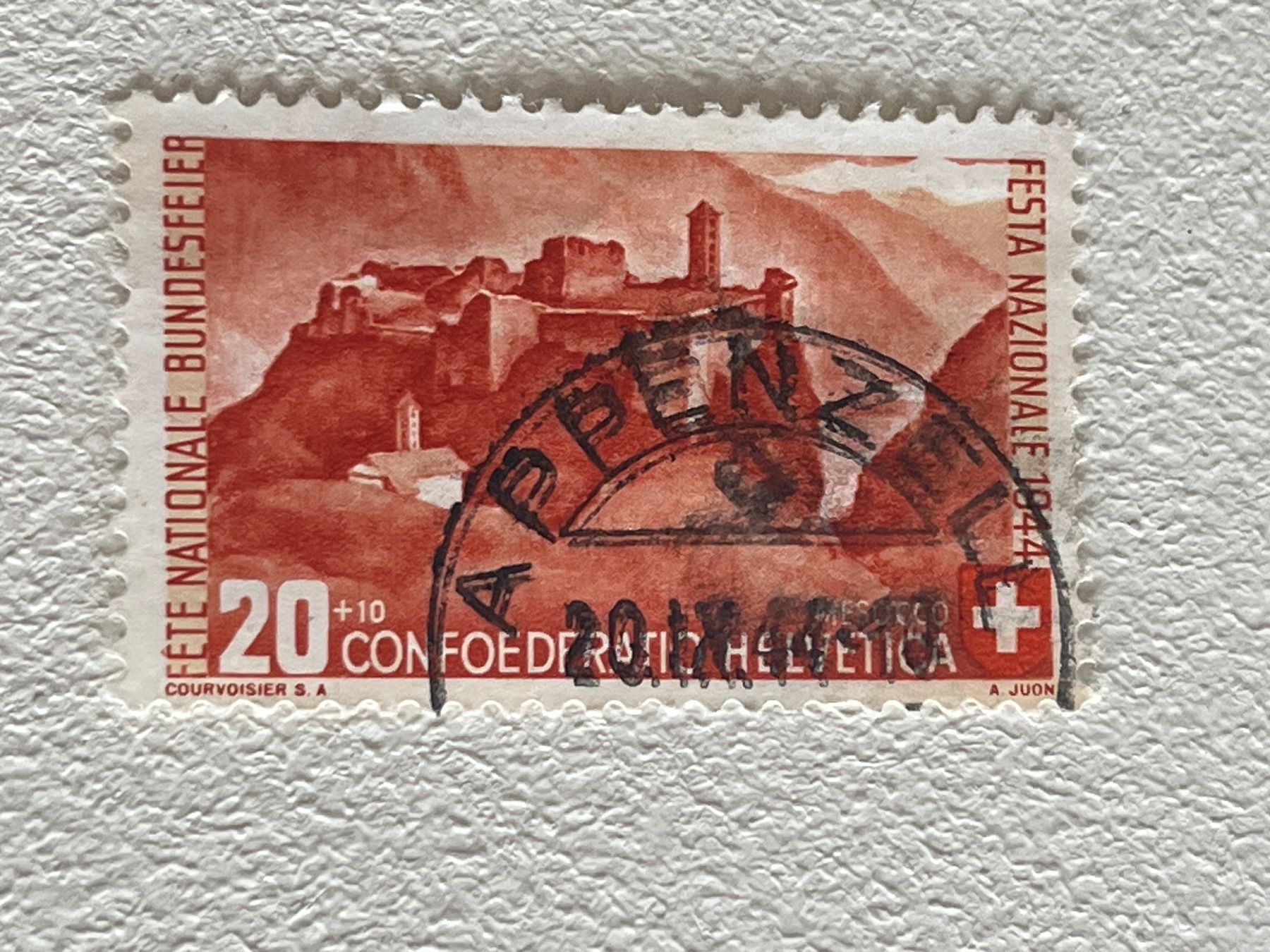 Tutti i francobolli: Schweiz Briefmarke – Usato da Chiasso venduto da AzenYa