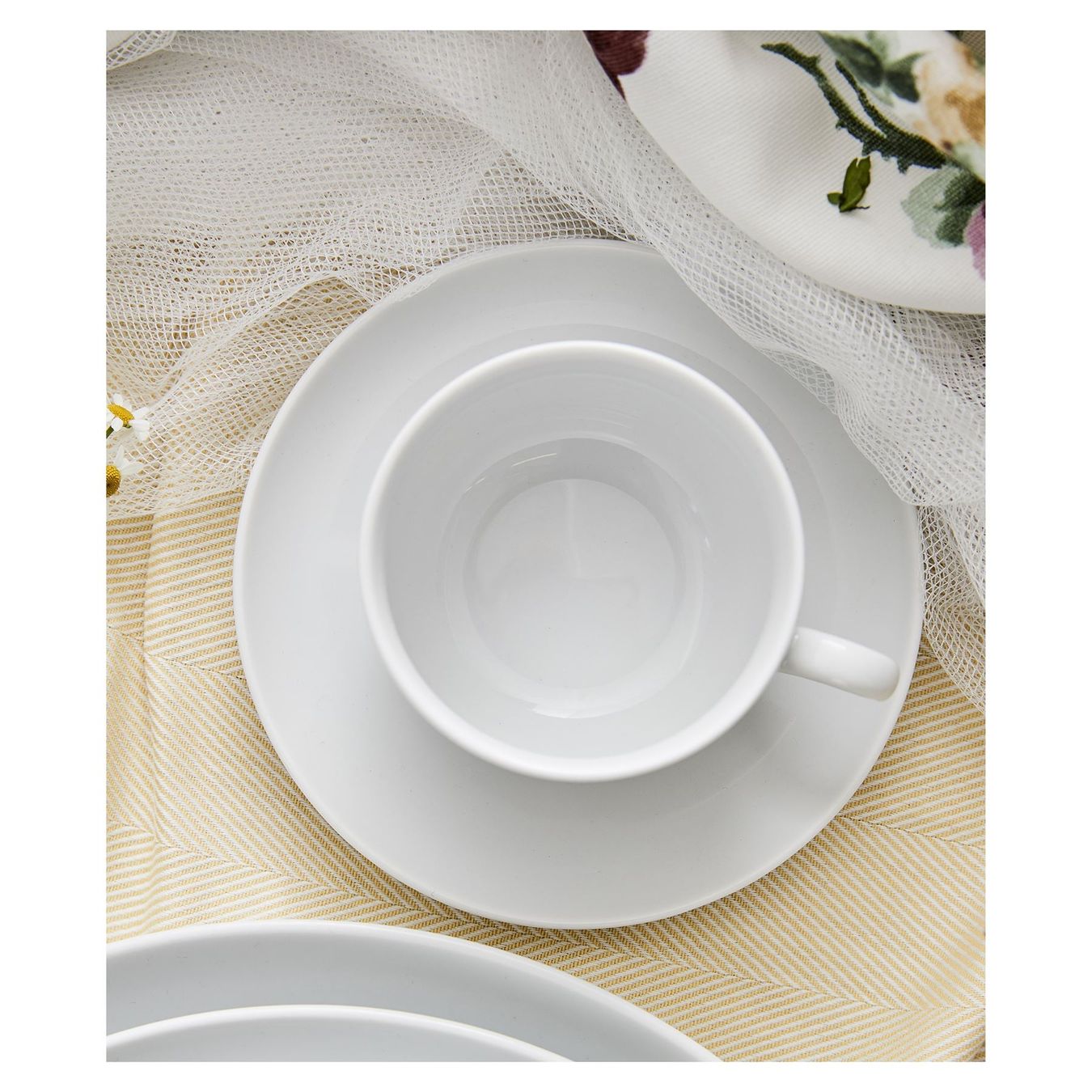 Tazze: Kaffeetasse mit Unterteller "asw" – Nuovo e nell'imballaggio originale da Wettingen venduto da kochshop 3