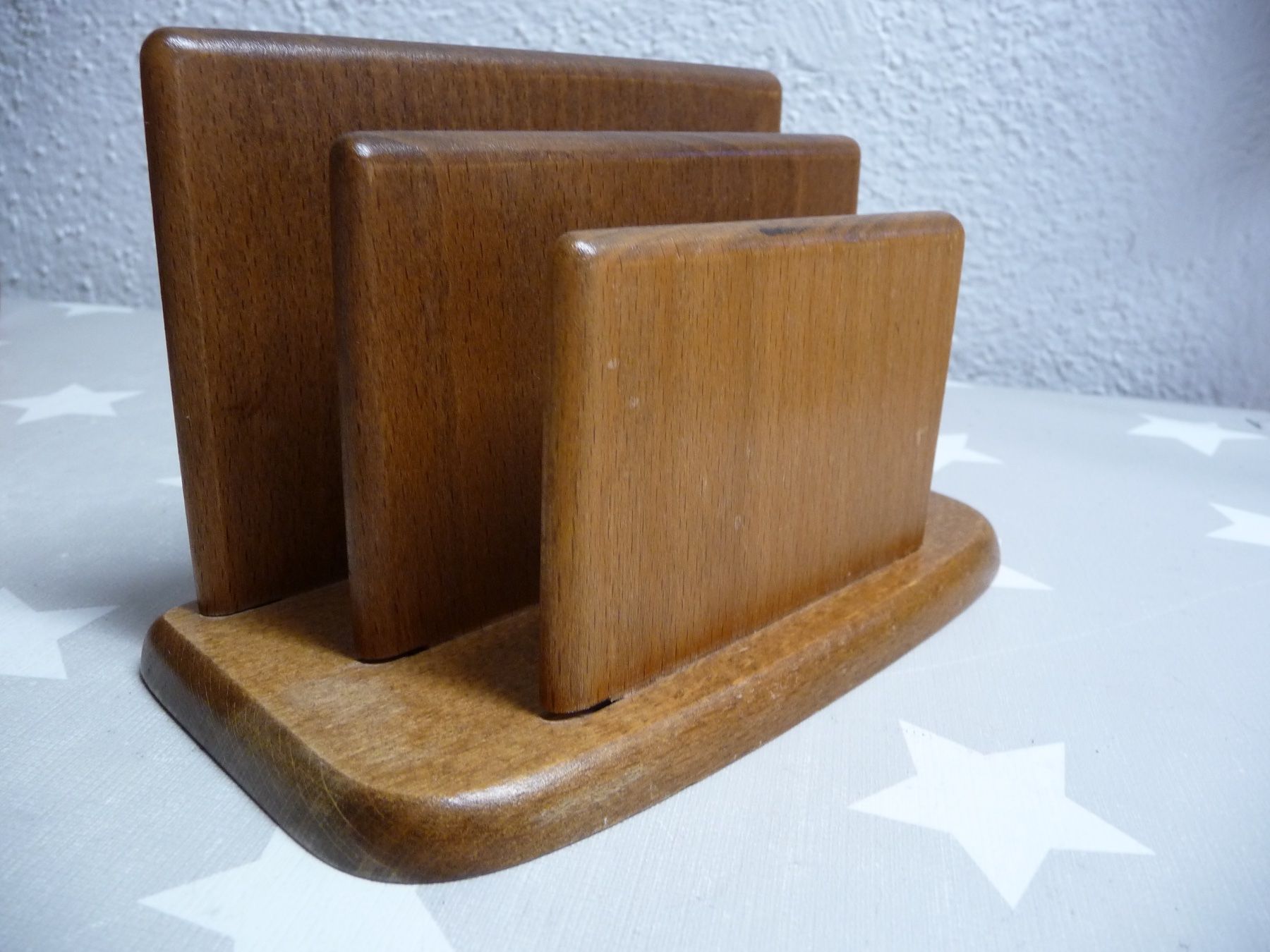 Altro in Decorazioni & Accessori: Briefständer Briefhalter Holz 70er – Usato da Rafz venduto da Powacaddy 1