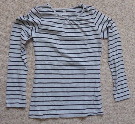 H&M Shirt, Langarm, gestreift, Gr. 146/152, Top Zustand!