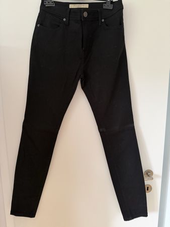 Burberry Brit Skinny High-Rise Jeans Black W28