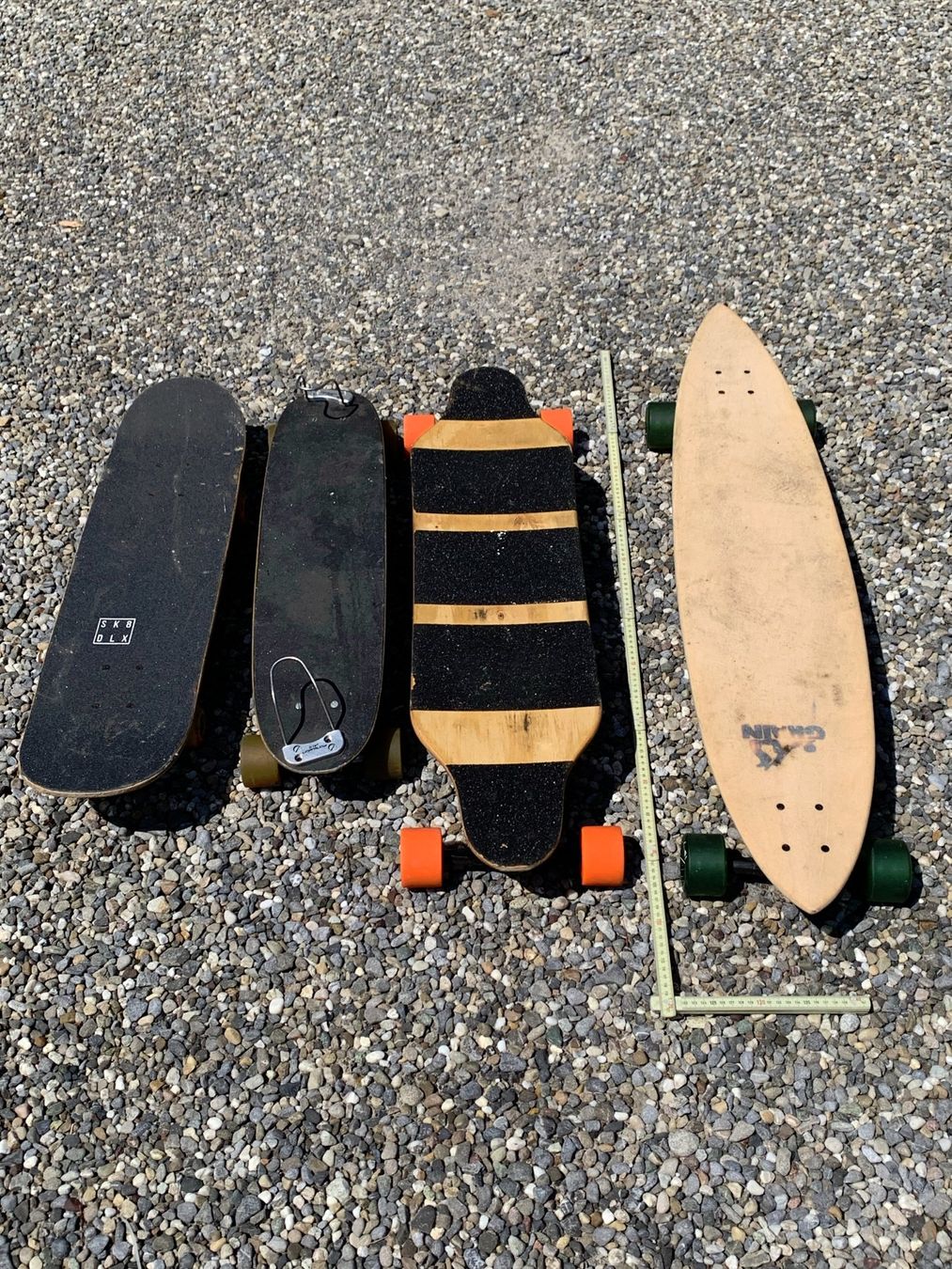 Skateboards: 4 Skateboards Longboards Cruiser – Gebraucht aus luzern von voromir 1
