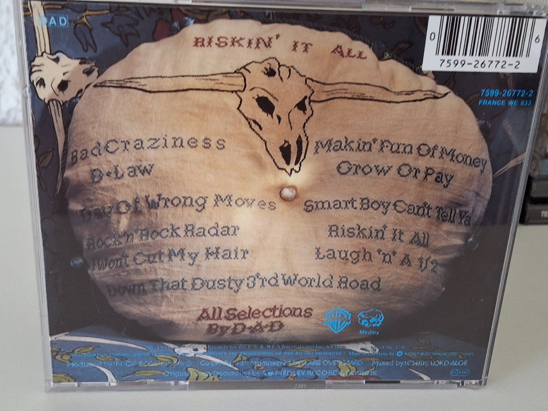 CD: CD D-A-D Riskin' It All – Usato da Aarberg venduto da Jackup1 1