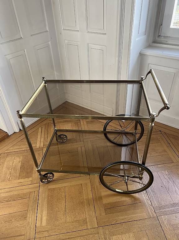 Servierwagen: Servierwagen Original 60er aus Messing – Gebraucht aus Oberengstringen von AleArd 1
