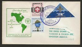 1964 JAMAICA FDC Scouts Conference