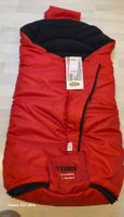 Odenwälder Babynest Winterfusssack Teddy Vario -rot