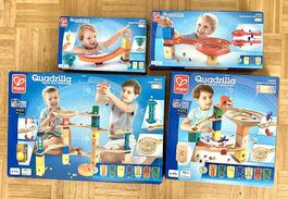 Geschenkidee - Hape Quadrilla Kugelbahn 104-teilig